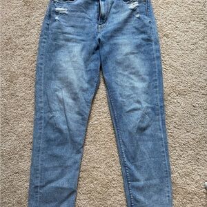 American Eagle Outfitters Light Blue Straight Leg Jeans